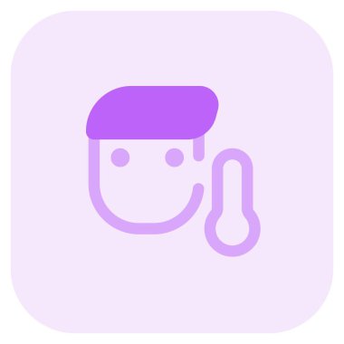 Adam benimle birlikte sıcaklığı kontrol ediyor.