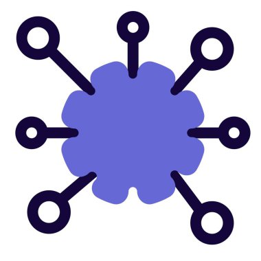 Coronavirüs yapısının mikroskobik görünümü