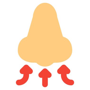 Havadan yayılan virüsü burundan soluyor.