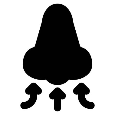 Havadan yayılan virüsü burundan soluyor.