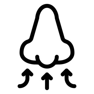 Havadan yayılan virüsü burundan soluyor.