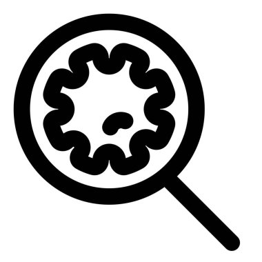 Büyüteçle görülen koronavirüs araştırması