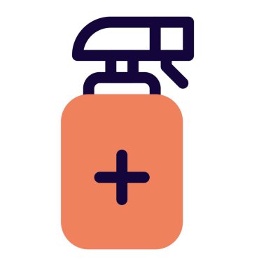 Maddeyi ve yüzeyleri temizlemek için alkol bazlı sprey.