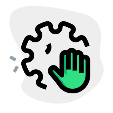 Virüse maruz kalma uyarısı.