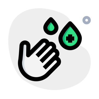 Virüse maruz kalmak için alkol bazlı ovma sıvısı kullanılıyor.