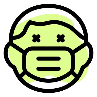 Çocuk maske takarken CV19 virüsü kaparken öldü.