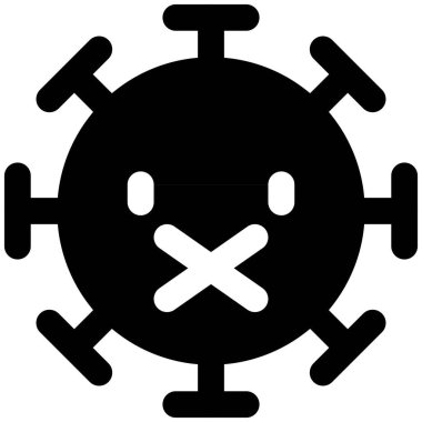 Kapalı ağızlı Coronavirüs mikroskobik yapısının resimsel tanımı