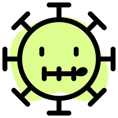 Fermuar ağızlı, koronavirüs yapısına sessiz kalıyor.