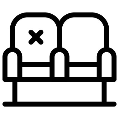 Koronavirüs salgını için yeni bir rutin olarak kamu sandalyesi boşluğu