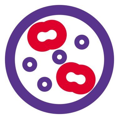 Bakteriler hakkında araştırma yapan bir laboratuarda mikro organizma karışımı.