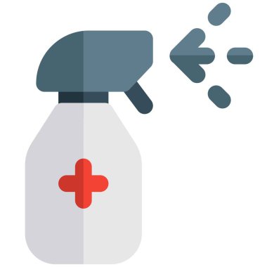 Koronavirüsü önlemek için nesneleri temizlemek için sprey dezenfektanı