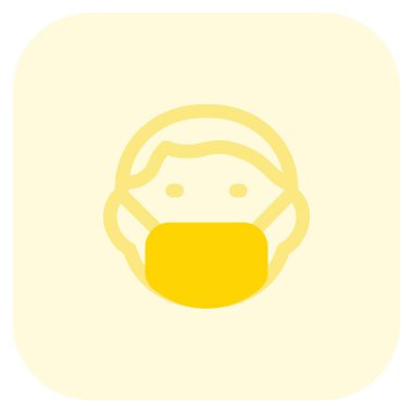 Bulaşıcı koronavirüs hastalığından korunmak için yüz maskesi takmanın yeni normalliği