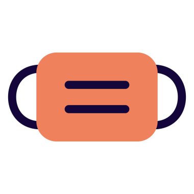 Kirliliğe karşı korunmak için tıbbi maskeler ve virüs teması