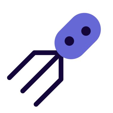 Hedeflenen virüs üç ipliğe yerleştirilmiş.