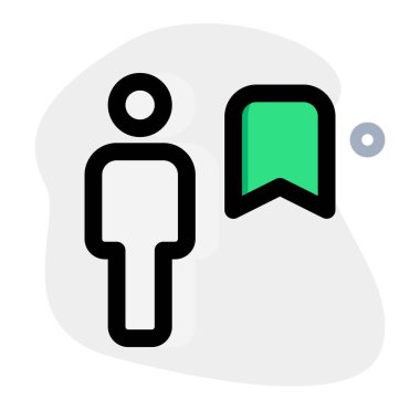 Ofis düzeninde yer imi işaretleme çalışanı çalışması