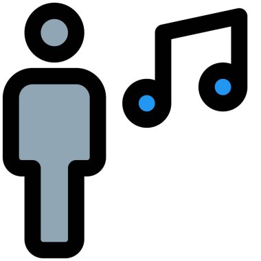 Bir grup çalışan tarafından bir web kuryesinde paylaşılan müzik