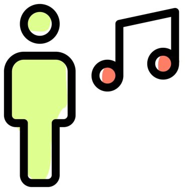 Bir grup çalışan tarafından bir web kuryesinde paylaşılan müzik