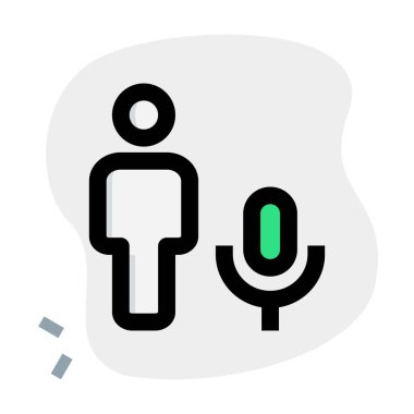 Bir sohbet kuryesinde çalışan tarafından çalınan ses