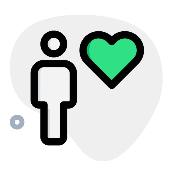 Αγαπημένο Υπάλληλο Για Εργαστούν Ένα Λογότυπο Καρδιά — Διανυσματικό Αρχείο