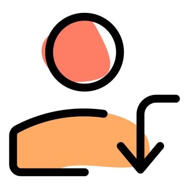 Kullanıcı profili veri indirme için eğri indirme oku