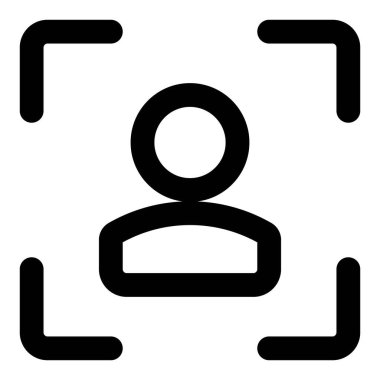 Sosyal medya için bir kullanıcı profili resmine odaklanılıyor