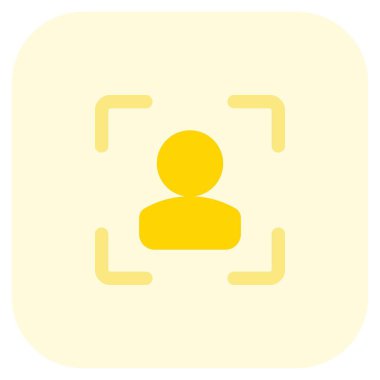 Sosyal medya için bir kullanıcı profili resmine odaklanılıyor