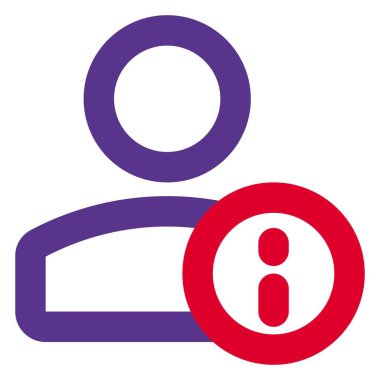 i düğmesi düzeni ile çevrimiçi kullanıcı bilgisi