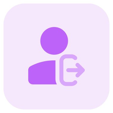 Bir kullanıcının çalışma portföyünden çıkış ekranı