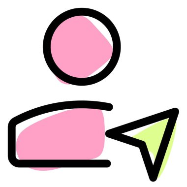 Klasik bir kullanıcının konum izlemesi çevrimiçi