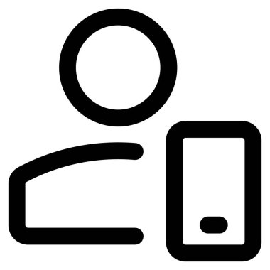 Akıllı telefonda web kuryesi kullanan klasik kullanıcı