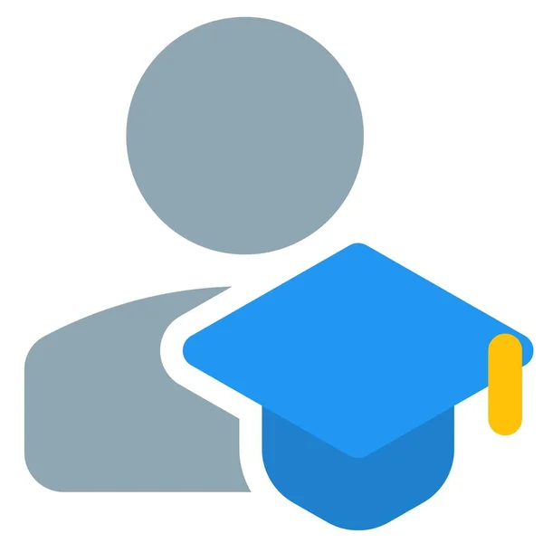 Lisansüstü Öğrenci Sosyal Profili Bilgileri Çevrimiçi Bir Portalda — Stok Vektör