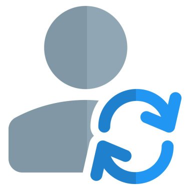 Çalışma takvimi için klasik kullanıcının yinelenen kayması