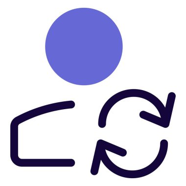 Çalışma takvimi için klasik kullanıcının yinelenen kayması