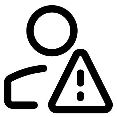 Çevrimiçi phishing dolandırıcılığı için ünlem işareti düzeni ile uyarı