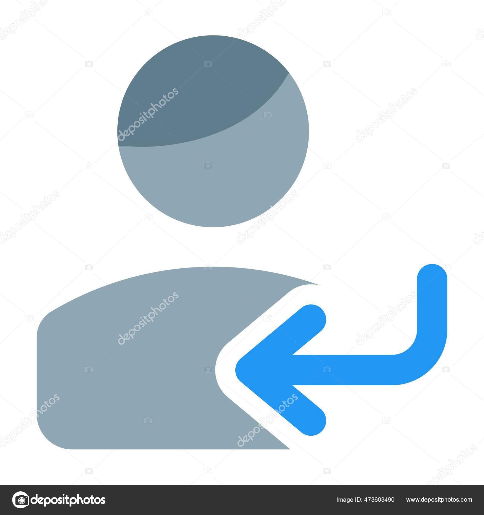 Moving Direction West Direction Arrow Layout Stock Vector by