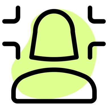 Sosyal medya için çevrimiçi bir profil resmi kesiliyor