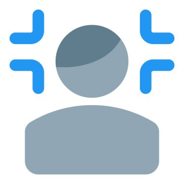 Sosyal medya için çevrimiçi bir profil resmi kesiliyor