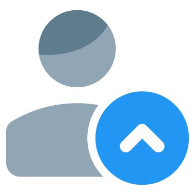 Düz navigasyon için yukarı yönlü oku olan tek kullanıcı