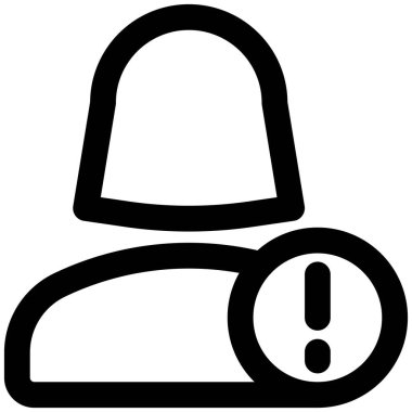 Çevrimiçi dolandırıcılık için ünlem işareti düzeni beyaz bir arkaplanda izole edildi