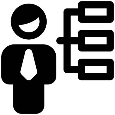 Yönetim kurulu üyesi listesi olan bir örgütün hiyerarşi şeması