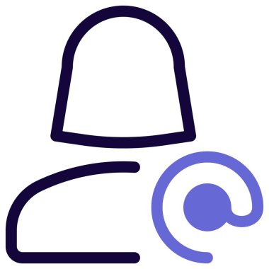 İş kadını iş için şirket e-posta adresini kullanıyor