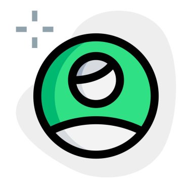 Çevrimiçi sosyal medya gösterge paneli için tek kullanıcı profili resim düzeni