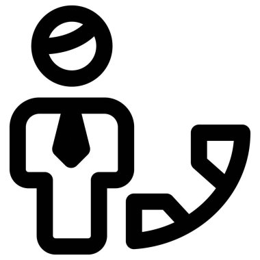 İş adamı diğer personelle konferans görüşmesi yapacak.