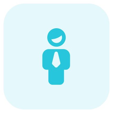 Stickman 'ın iş adamı portresi