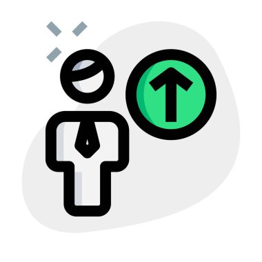 yukarı ok ile bir belge ya da dosya yükleniyor