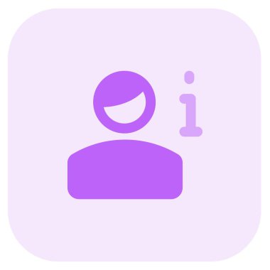 i düğmesi düzeni ile çevrimiçi kullanıcı bilgisi