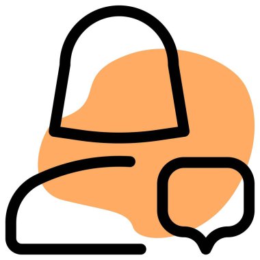 Bekar iş kadını müşteri destek yöneticisiyle sohbet ediyor