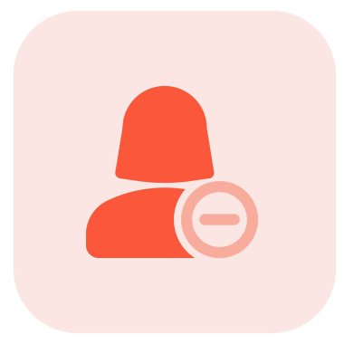 Arkadaş listesinden bir kadın kullanıcı siliniyor