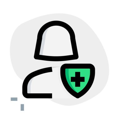 Şirket tarafından sağlanan tek bir kadın kullanıcının sigorta poliçesi