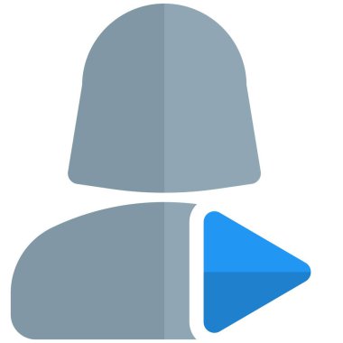 Tek bir kadın kullanıcı tarafından bir portalda çalınan tek bir müzik